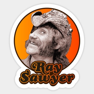 Ray Sawyer ))(( Retro Dr Hook Rock Tribute Sticker